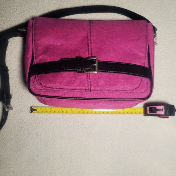 NWOT! VXI Charlotte Black/Pink Conceal & Carry Crossbody Utility Bag - Picture 5 of 15